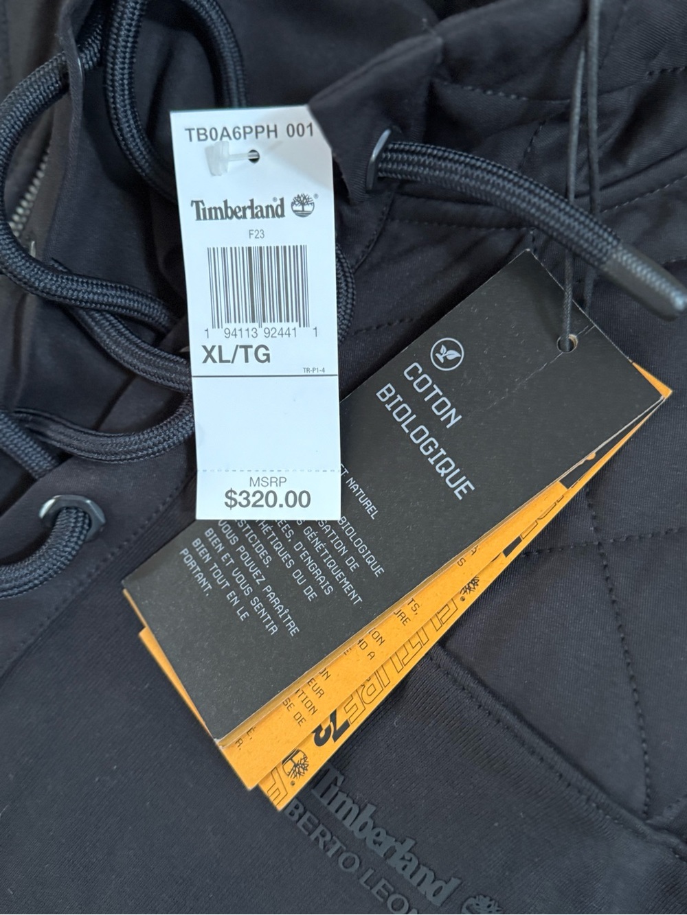 Timberland x Humberto leon quilted funnel neck sweatshirt - Picture 2 of 5